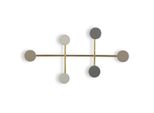 Armadio Versa Metallo Colorato Resina Legno Mdf 6,5 X 22 X 41 Cm (6,5 X 22 X 41 Cm)
