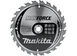 Lama Per Sega Circolare Makita, Makforce 190 X 15,88 Mm - 24 Denti