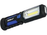 Torcia Ricaricabile 3W Cob Led + 1W Led, Alimentatore Usb Per 230V E 12V Dedra L1022