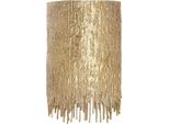 Casa Padrino Applique Di Design In Ottone 25 X 10,5 X H. 40,5 Cm - Applique Per Soggiorno - Applique Per Hotel - Applique Per Ristorante - Illuminazione - Interni
