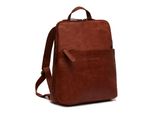 The Chesterfield Brand Pelle Zaino Per Il Tempo Libero Zaino Bern Backpack Cognac Marrone