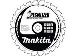 Lama Circolare Makita, Speciale Per Seghe A Tuffo 160 X 20 Mm - 28 Denti
