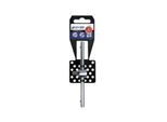 T 3/4&Quot; Hillen&Amp;Mohr 17H410Z Pomello Crv In Acciaio, Con Etichetta