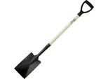 Vanga Dritta Vanga Da Giardino Dedra 80C007 Fusto In Legno, Manico In Plastica D, 120Cm
