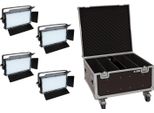 Eurolite Set 4X Led PLL-480 Pannello Qcl + Custodia
