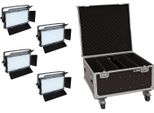 Eurolite Set 4X Led PLL-480 Cw/Ww Pannello + Custodia