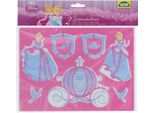 Set Di Stencil Disney Princess Cinderella