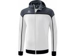 Erima Change Giacca Da Allenamento Con Cappuccio Da Bambino - Bianco / Grigio Ardesia / Nero