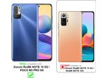 Cadorabo Custodia Per Xiaomi Redmi Note 10 5G / Poco M3 Pro 5G Custodia Protettiva In Turchese Custodia Custodia Per Cellulare Custodia Cover Tpu