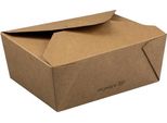 Scatole Per Menu In Cartone Compostabile Vegware 1800 Ml (180 Pezzi)