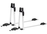 2X Vdp Portabiciclette Alu Premium + Portapacchi Vdp Delta Compatibile Con Mazda Cx-5 (Kf) (5 Porte) Dal 2017