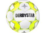 Derbystar Futsal Apus Tt V23, Taglia 4, Bianco Giallo Rosso