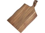 Tavola Da Portata Olympia In Legno Di Acacia A Forma Di Onda 35,5 X 25 Cm