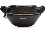 Lazarotti Pelle Marsupio Borsa A Tracolla Bologna Leather Bumbag Black Nero