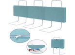 Fiqops Sponda Letto Protezione Anticaduta 50Cm Per Bambini Sponda Per Letto Per Bambini Regolabile In Altezza Protezione Laterale Regolabile A 5 Fori 3 Pezzi Verde