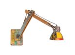 Vidaxl Lampada Da Parete In Stile Industriale Multicolore Rotonda E27