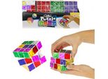 Cubo Pieghevole In Plastica Con Glitter 6,5X6,5 Cm In Astuccio