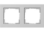 Gira 021237 Telaio Di Copertura 2F Gira E2 Grigio M (021237)