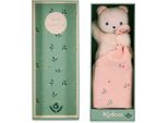Kaloo Panno Coccole Orso Amore Foglie - Morbido Panno Peluche Per Bambini