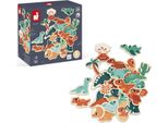 Janod Dino Imanas Dino 24 Pezzi Multicolore Multicolore Taglia Unica