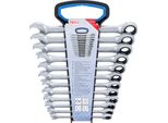 Set Di Chiavi A Cricchetto E Ad Anello | Sw 8 - 19 Mm | 12 Pz.