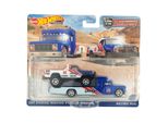 Hot Wheels HKF38 Premium 80 Dodge Macho Power Wagon Trasporto Di Squadra