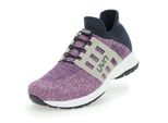 Uyn Nature Tune Slip-On Sneaker In Lana Da Donna V216 - Viola Melange/Antracite 37