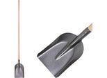 Pala S504A.WH, Modello 7131 Dritta, Slim, Komaxit, Manico In Legno