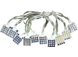 Catena Luminosa Magichome Natale Metal Cube, Argento, 2Xaa, Illuminazione, Per Interni