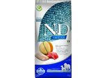 Farmina N&D Ocean Dog Salmone, Merluzzo, Cantalupo, Melone Adult Medium&Maxi - Cibo Secco Per Cani - 12 Kg