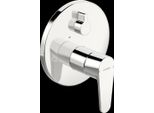 Hansa Hansavantis Set De Montage Final Pour Bain/Douche, Pour Deux Consommateurs, Chromé, Avec Dispositif De SéCurité, 82603063, 82603063
