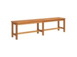 Panchina Da Giardino 180X35X45 Cm In Legno Massiccio Di Acacia