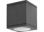 Nova Luce Cerise Plafoniera GU10 Grigio 7W IP54 9X9X9Cm Dimmerabile 9020022
