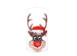 Nohel Garden Candle Sob Headed Christmas Ball D7X14Cm