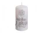 Candela Nohel Garden Christmas Owl Winter War D6X13Cm