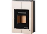 Termocamino Con Scambiatore Hs Flamingo Aquaflam Vario Saporo 11/7Kw Crema