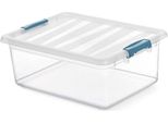 Scatola Multiuso Domopak Living Katla 39 X 29 X 15,5 Cm Polipropilene Trasparente 12 L