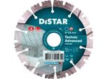 Distar Technic Advanced - Disco Diamantato Da Taglio Per Calcestruzzo, Cemento Armato, Mattoni, 125 Mm