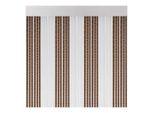 Tenda Acudam Lisbon Porte Di Vetro Marrone Esterno Pvc Alluminio 90 X 210 Cm