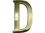 Lettera Edm D Ottone Lucido (10 Cm)