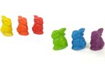 Coniglietto Da Colorare A Cera öKonorm In 6 Colori | Set 1