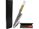 Coltello Da Cucina Damasco IS-14036 - Bianco KP14036