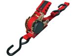 Cricchetto Ponsa 013.289.025.501 Rosso Retrattile Chiuso 25 Mm X 2,4 M