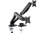 Techly ICA-LCD 462B Supporto Per Monitor/Supporto 81,3 Cm (32") Desk Nero"