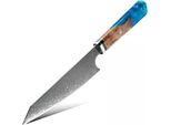 Coltello Da Cucina Damasco KU-20031 - Chef/Blu/28 Cm KP20031