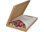 Fiori Secchi In Rosa Letterbox - Elegante Bouquet Di Fiori Secchi - Toni Tenui Di Bianco, Beige E Rosa Chiaro - Decorazione Senza Cura - Perfetto Per Gli Interni