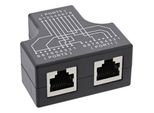 Adattatore A T Inline® Cat.5E Stp (Port Doubler), Da Presa RJ45 A 2X Presa RJ45