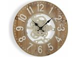 Orologio Da Parete Deversa 40 X 4,5 X 40 Cm Metallo Legno Mdf