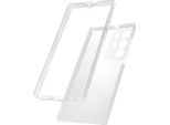 Avizar, Cover Protettiva Per Samsung Galaxy S23 Ultra, Fronte + Retro, Trasparente