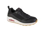 Skechers Scarpe Da Uomo Stringate Sporty Suola In Gomma Nero